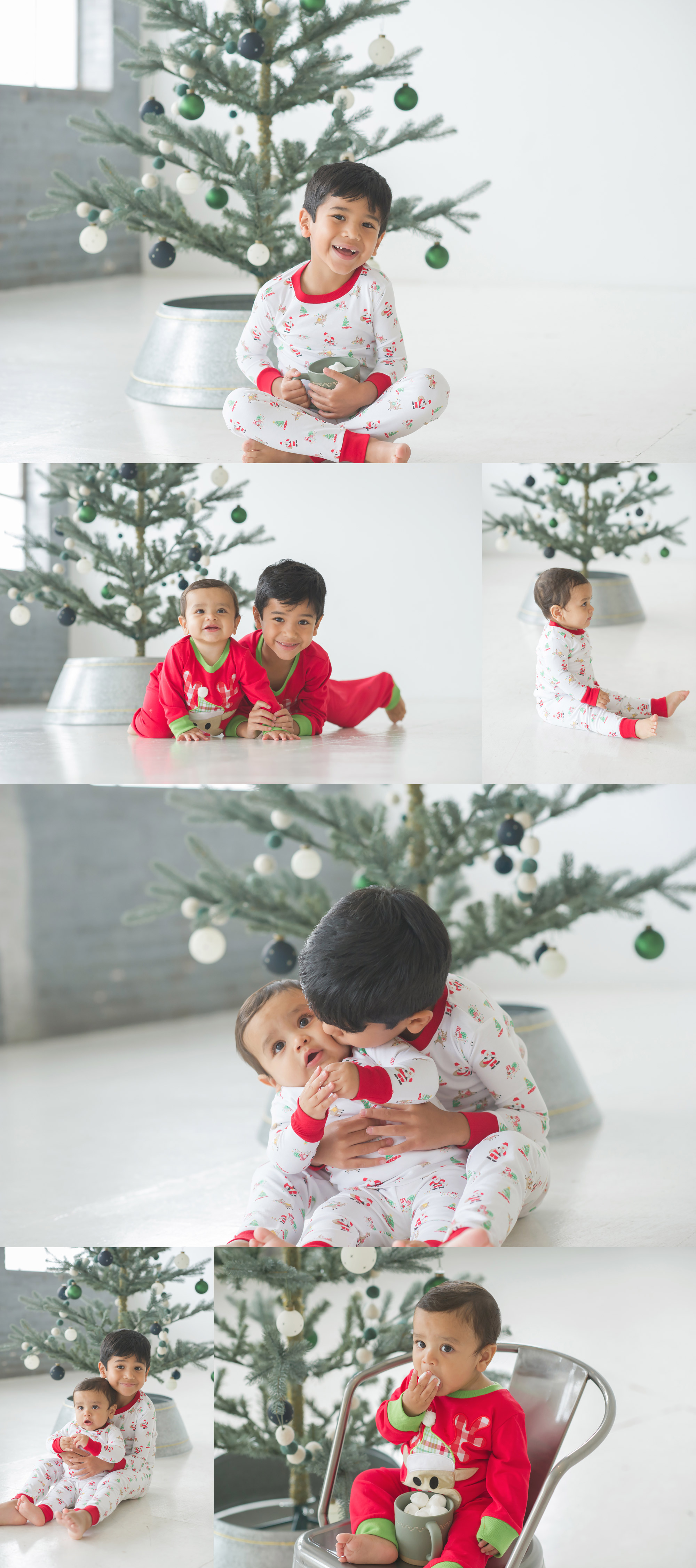 Studio Photography Houston Texas... Holiday PJ Minis